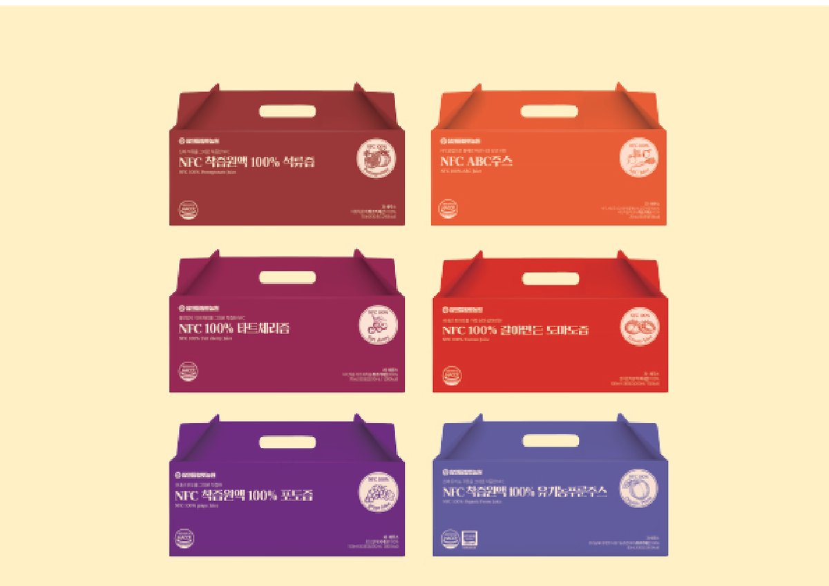 Dòng nước ép NFC Cham&Deul